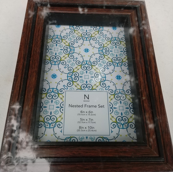 NEW! Brown nesting frames (4x6 & 5x7) - Picture 1 of 3